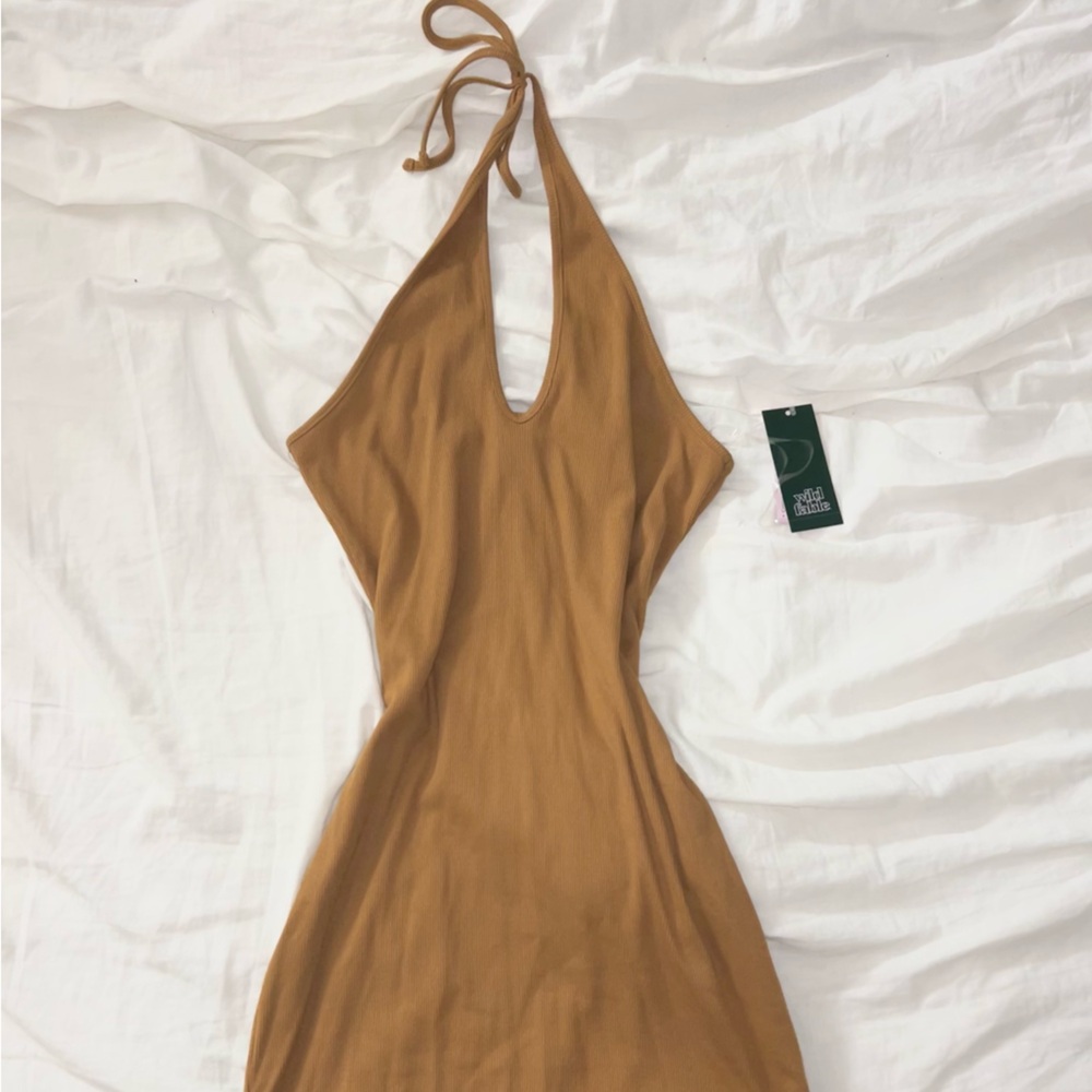 Wild Fable Camel Halter Dress